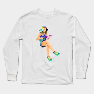 The girl from Saturn by #Bizzartino Long Sleeve T-Shirt